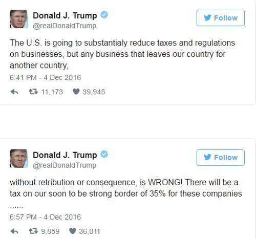 Đòn 'cây gậy và củ cà rốt' để nước Mỹ vĩ đại trở lại của Trump