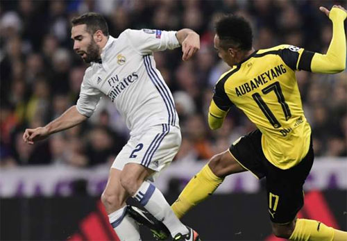 Hòa Dortmund, Real đi tiếp ở C1 với tư cách nhì bảng F