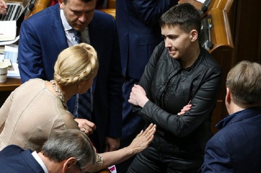 Đảng Batkivsina bàn về việc khai trừ Savchenko ra khỏi đảng