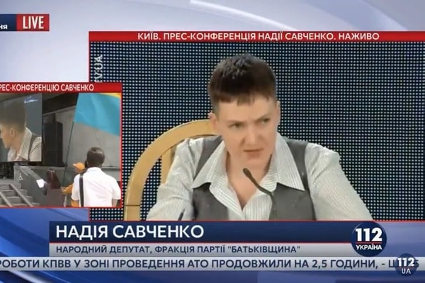 Savchenko bình luận về khả năng bị đuổi ra khỏi Ủy ban an ninh và quốc phòng và bị hủy quyền bất khả xâm phạm