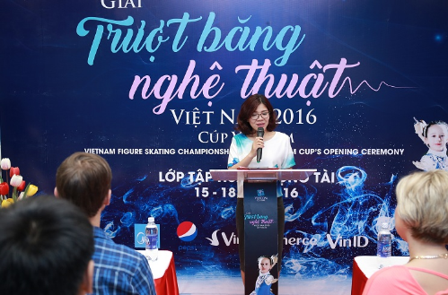 Khởi động giải trượt băng nghệ thuật Việt Nam 2016 - cúp Vincom