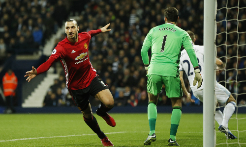 West Brom 0-2 Man Utd: Nối dài mạch bất bại nhờ Ibrahimovic