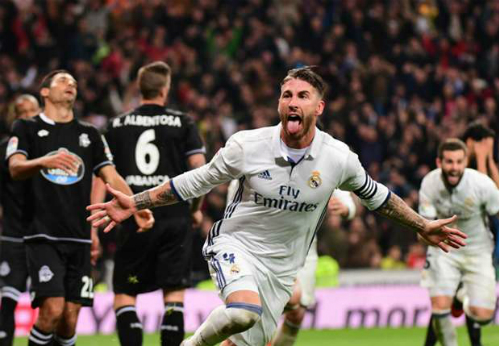 Ancelotti ca ngợi những bàn thắng kỳ diệu của Sergio Ramos
