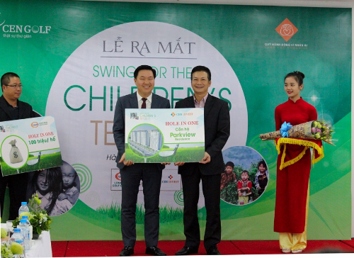 Ra mắt giải golf từ thiện, hỗ trợ trẻ em nghèo đón Tết