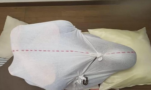 Phương pháp bọc vải chữa bệnh gây sốt ở Nhật