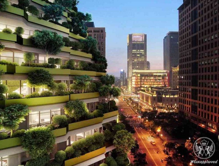 Ấn tượng tòa nhà "ăn" khí CO2