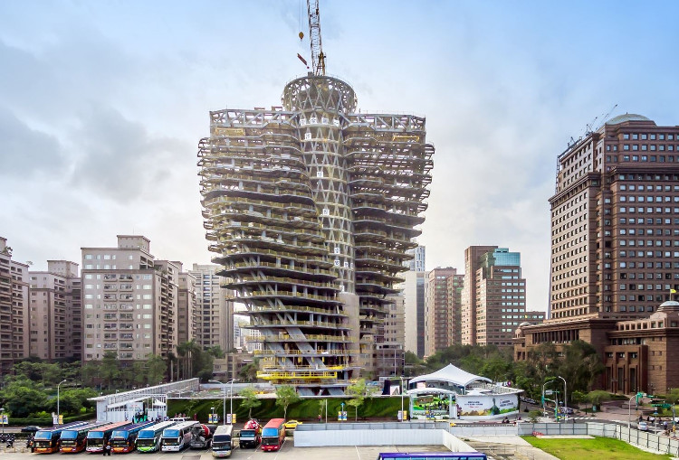 Ấn tượng tòa nhà "ăn" khí CO2