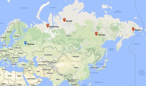 Miền Đông Nga sẽ bị nhấn chìm vào năm 2050