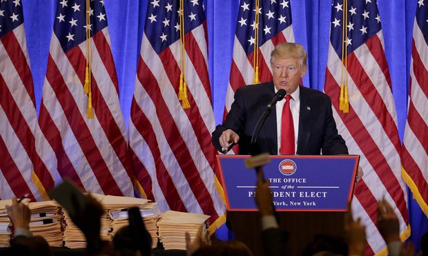 Điều đặc biệt về cuộc họp báo đầu tiên của Tổng thống đắc cử Mỹ Donald Trump