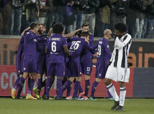Juventus thất bại trước Fiorentina