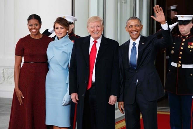 Những khoảnh khắc ấn tượng trong lễ nhậm chức tổng thống của Donald Trump
