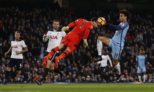 Man City đánh rơi chiến thắng trước Tottenham dù dẫn hai bàn