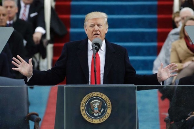 Những khoảnh khắc ấn tượng trong lễ nhậm chức tổng thống của Donald Trump