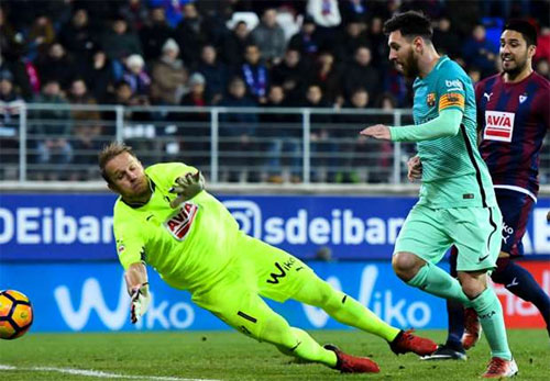MSN cùng lập công, Barca đại thắng