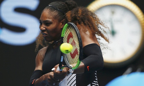 Serena vào tứ kết Australia Mở rộng