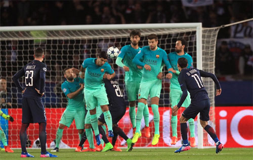 PSG thắng Barca 4-0 ở lượt đi Champions League