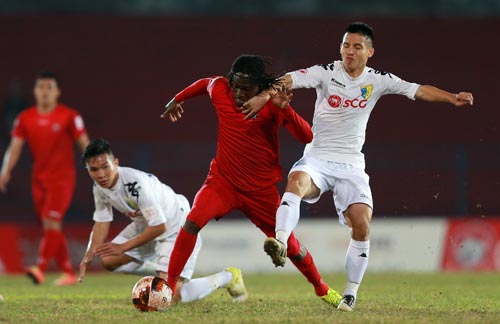 Hoà Hải Phòng, Hà Nội lỡ cơ hội chiếm ngôi đầu V-League