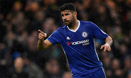 Chelsea đòi 160 triệu đôla để Diego Costa sang Trung Quốc