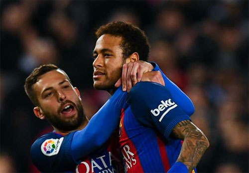 Giành chiến thắng 6-1, Barca vượt lên dẫn đầu La Liga