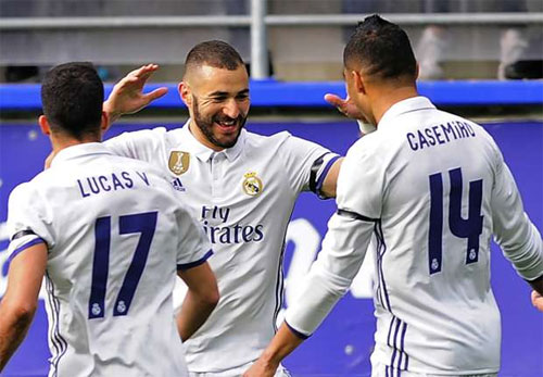 Real đại thắng dù vắng cả Bale lẫn Ronaldo