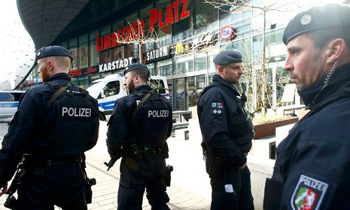 Đức phong tỏa trung tâm mua sắm do lo ngại khủng bố