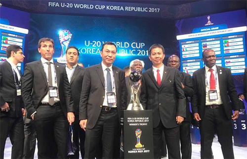 Việt Nam chung bảng với Pháp ở U20 World Cup