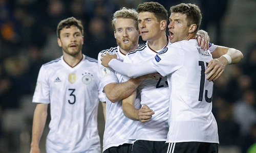 Đức duy trì mạch toàn thắng ở vòng loại World Cup