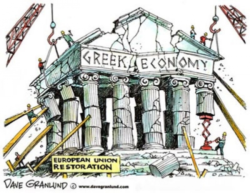 Hy lạp lại rơi vào ngưỡng của khủng hoảng tài chính