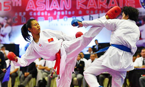 Nguyễn Thị Ngoan giành HC đồng giải Karate1 Premier League