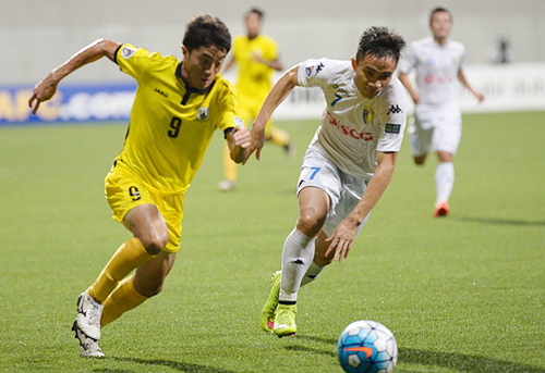Bàn thắng phút bù giờ giúp Hà Nội chiếm đầu bảng AFC Cup