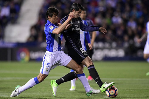 Morata lập hat-trick, Real thắng lớn bằng đội hình dự bị