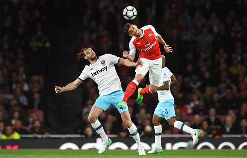 Arsenal đẩy Man Utd trở lại thứ sáu ở Ngoại hạng Anh
