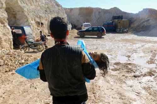 Syria: Nghi vấn tấn công bằng khí độc, nhiều trẻ em thiệt mạng