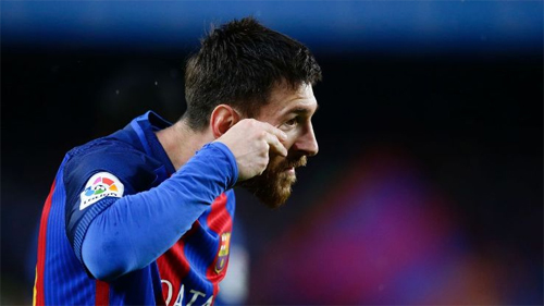 Thông điệp phía sau màn chia vui lạ mắt của Messi