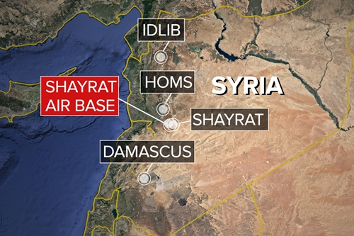 Nga nói chỉ 23 tên lửa Mỹ trúng căn cứ không quân Syria