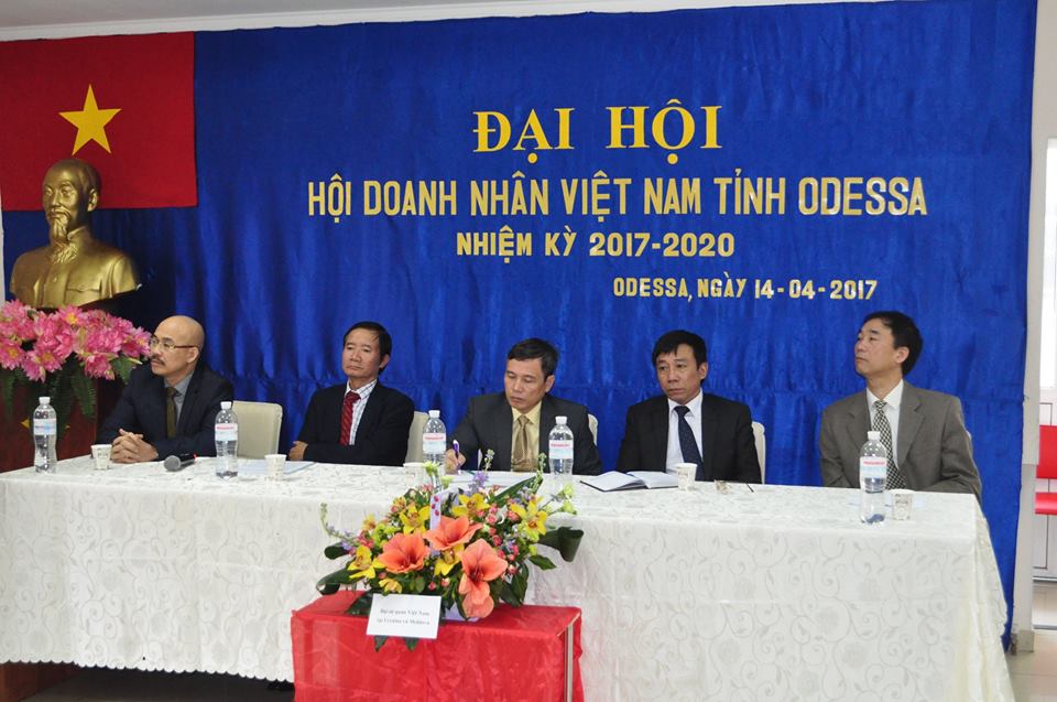 Đại hội lần thứ 4 Hội doanh nhân Việt Nam tỉnh Odessa thành công tốt đẹp