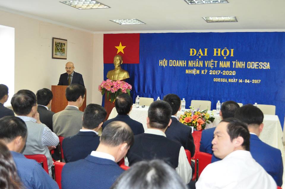 Đại hội lần thứ 4 Hội doanh nhân Việt Nam tỉnh Odessa thành công tốt đẹp