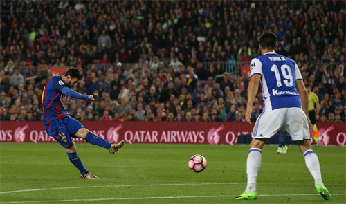 Messi sút xa ghi bàn, Barca tìm lại niềm vui chiến thắng