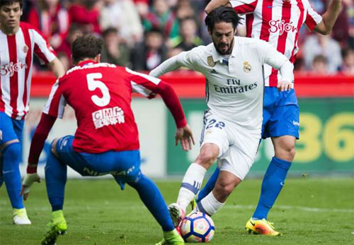 Gijon 2-3 Real: Mưa bàn thắng đẹp