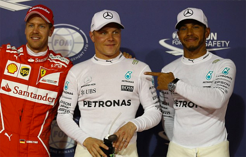 Đánh bại Hamilton tại Bahrain, Bottas lần đầu giành pole