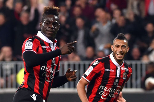 Balotelli ghi bàn, Nice hủy hoại hy vọng vô địch của PSG