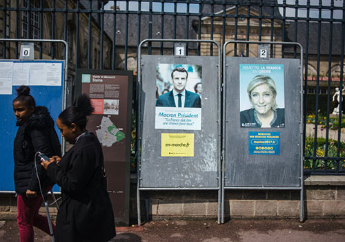 Nhiều người Pháp lo kịch bản bầu tổng thống Mỹ tái hiện
