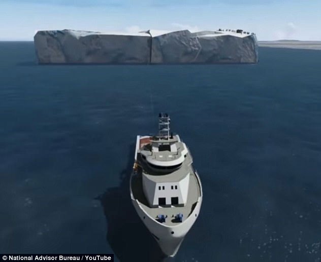 UAE tính kéo băng Nam Cực xa 9.000km về làm nước uống