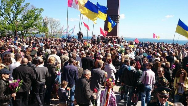 Tại Odessa, trong ngày lễ Chiến thắng 9/5 cảnh sát bắt giữ 21 người.