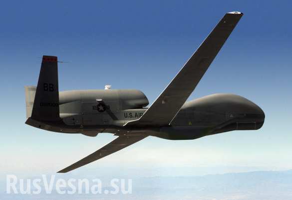 Máy bay không người lái của Mỹ tiến hành trinh sát Donbass.