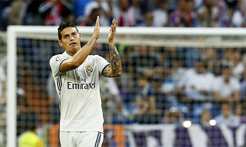Real Madrid hét giá bán James Rodriguez
