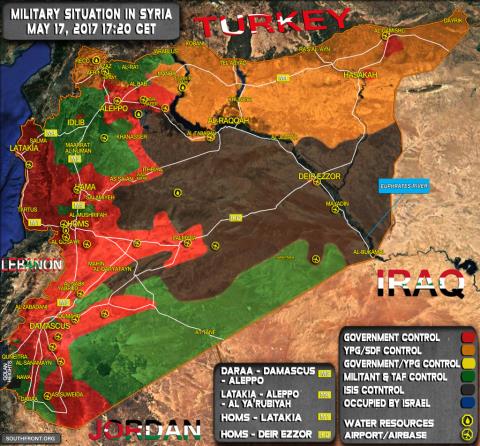 Mỹ cứu nguy phiến quân tại nam Syria