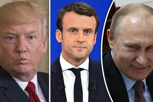 Tổng thống Pháp Makron nói về mối quan hệ giữa ông với Tổng thống Mỹ Trum và Tổng thống Nga Putin.