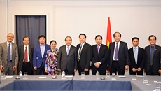 Cuộc gặp của Thủ tướng với doanh nhân, trí thức gốc Việt tại Hoa Kỳ