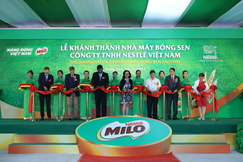 Nestlé Việt Nam vận hành nhà máy hơn 70 triệu USD